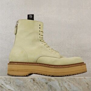 R13 Grey Boots Size 9